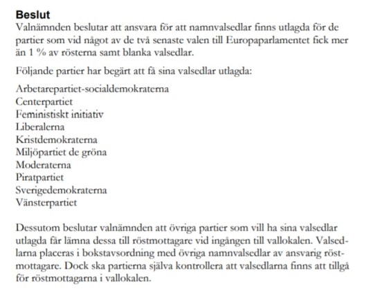 Valnämnden Kalmar kommun