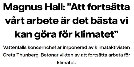 Magnus Hall klimatet