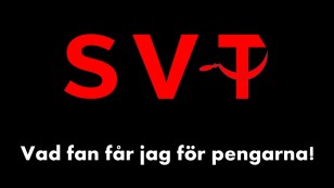 T-shirt svt svart över