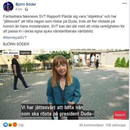 Bjrön Söder om Duda Polen